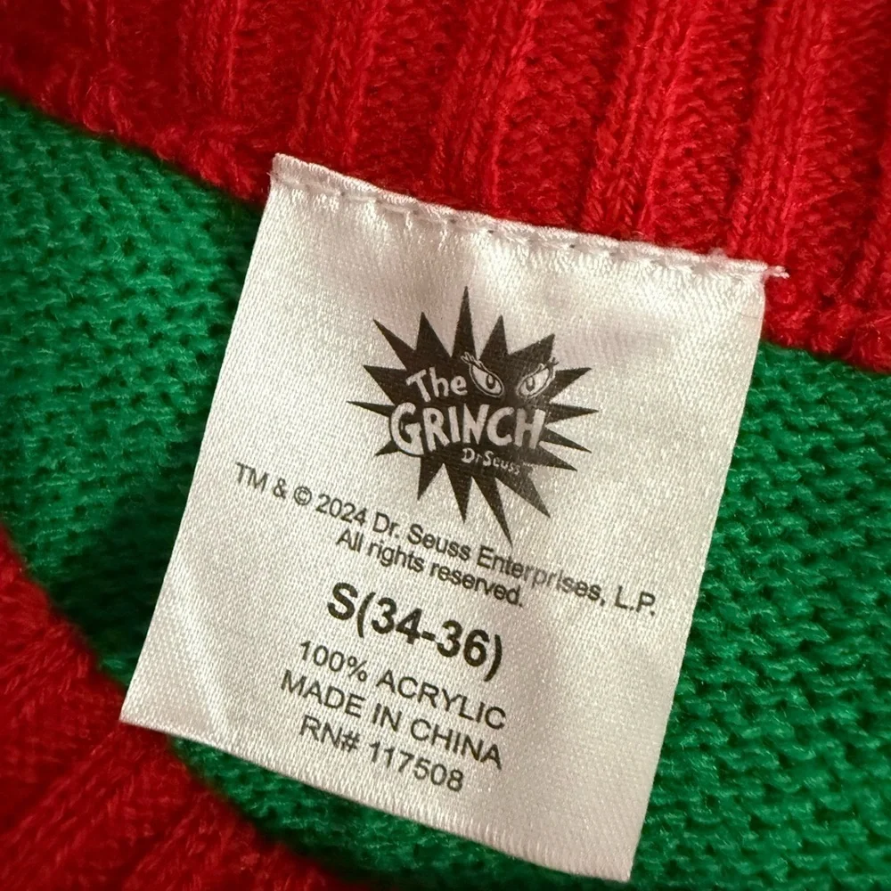 Dr Seuss Merry Grinchmas Sweater